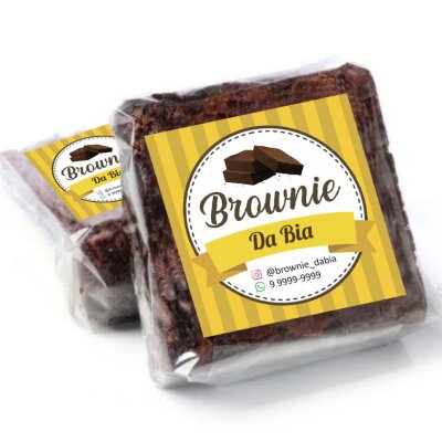 Etiquetas para Brownie